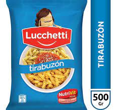 FIDEOS LUCCHETTI TIRABUZON X 500 GRS